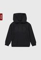 Hoodie Negro-Gris GAP Kids de GAP