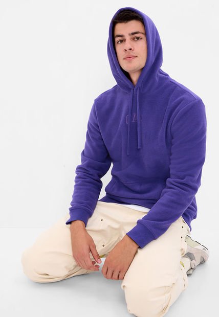 Hoodie Azul Púrpura GAP