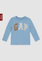 Camiseta Manga Larga x2 Azul Raf-Multicolor GAP Kids de GAP