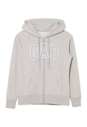 Hoodie Gris-Blanco GAP