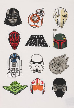 Camiseta Star Wars Blanco-Multicolor GAP Kids