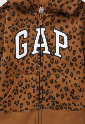 Hoodie Café-Negro-Blanco GAP Kids