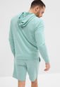Hoodie Verde Meta-Azul Navy GAP de GAP