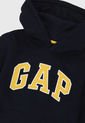 Hoodie Azul Navy-Amarillo GAP Kids de GAP