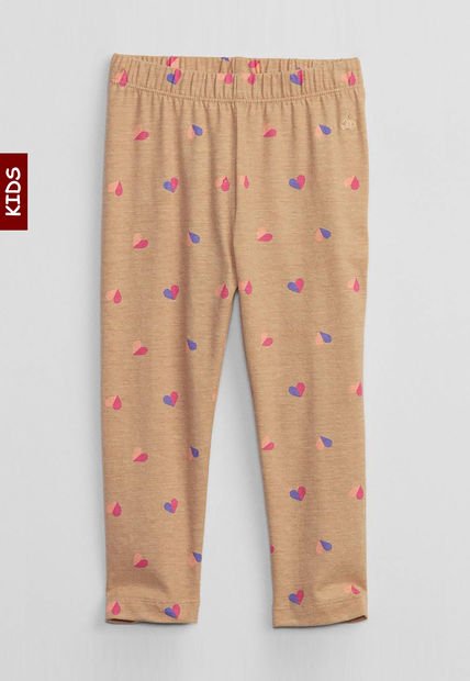 Leggings Beige-Multicolor GAP Kids