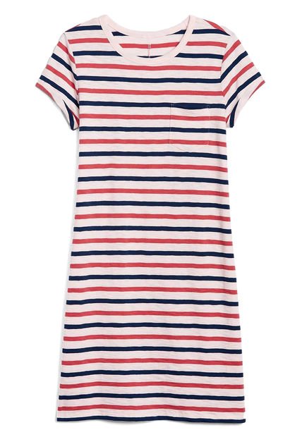 Vestido Rosa-Azul-Rojo GAP