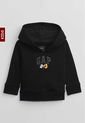 Hoodie Negro-Gris GAP Kids Mickey Mouse de GAP