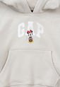 Hoodie Minnie Mouse Beige-Blanco GAP Kids de GAP