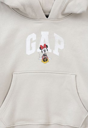 Hoodie Minnie Mouse Beige-Blanco GAP Kids
