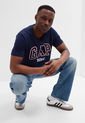 Camiseta Azul Navy-Blanco-Rojo GAP de GAP