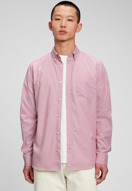 Camisa Rosa GAP