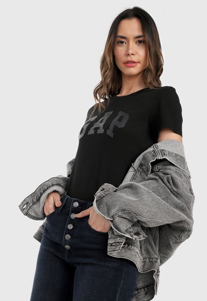 Camiseta Negro GAP