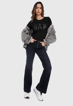 Camiseta Negro GAP