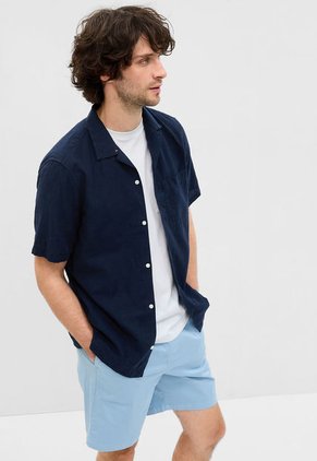 Camisa Azul Navy GAP