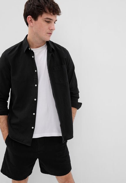 Camisa Negro GAP