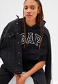 Hoodie Negro-Blanco GAP de GAP