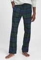 Pantalón Pijama Verde-Azul-Negro GAP de GAP