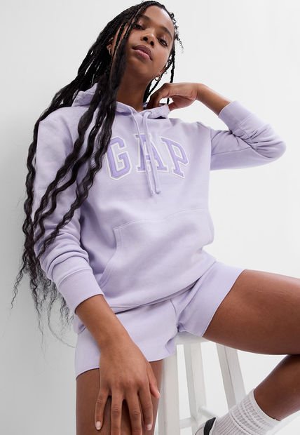 Hoodie Lila-Blanco GAP