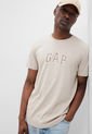 Camiseta Beige-Ocre-Blanco GAP de GAP