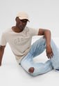 Camiseta Beige-Ocre-Blanco GAP de GAP