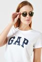 Camiseta Blanco-Azul GAP de GAP