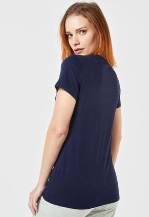 Camiseta Azul-Blanco GAP