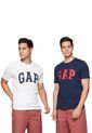 Camiseta Duo Azul-Blanco-Rojo GAP de GAP