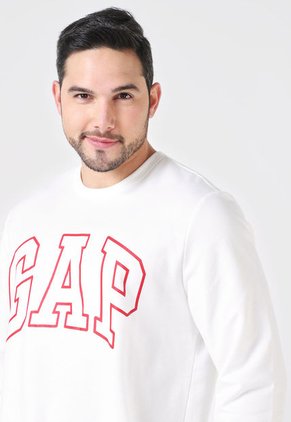 Buzo Blanco-Rojo GAP