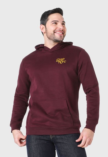 Hoodie Violeta-Amarillo GAP