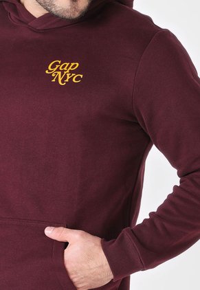 Hoodie Violeta-Amarillo GAP