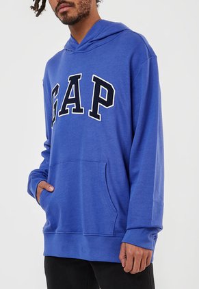 Hoodie Azul-Blanco GAP