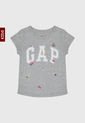 Camiseta Gris-Blanco GAP Kids de GAP