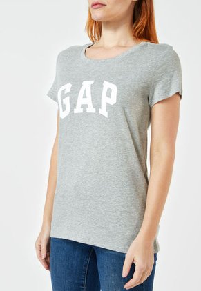 Camiseta Gris-Blanco GAP