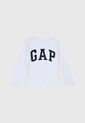 Camiseta Manga Larga x2 Azul Navy-Blanco GAP Kids de GAP