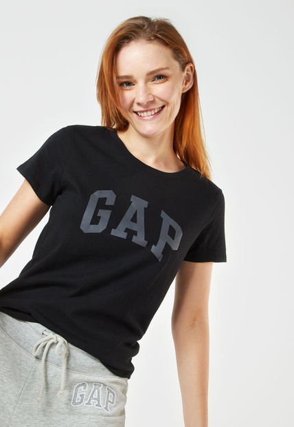 Camiseta X2 Negro-Gris GAP