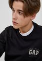 Buzo Negro-BLanco-Gris GAP de GAP