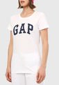 Camiseta Dúo Blanco-Rosado GAP de GAP
