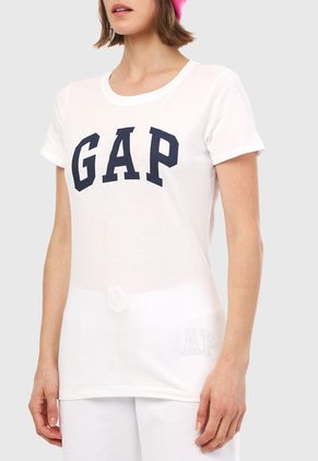 Camiseta Dúo Blanco-Rosado GAP