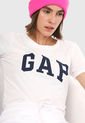 Camiseta Dúo Blanco-Rosado GAP de GAP