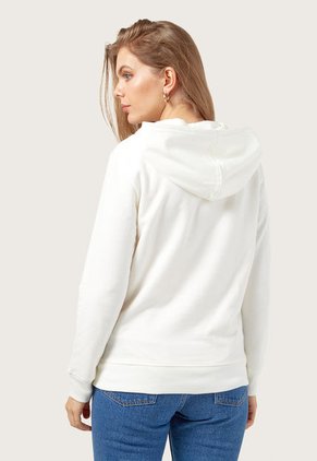 Hoodie Marfil-Rojo-Azul GAP