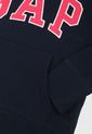 Hoodie Azul Navy-Coral-Blanco GAP Kids de GAP