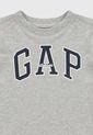 Camiseta Gris-Azul Navy-Blanco GAP Kids de GAP