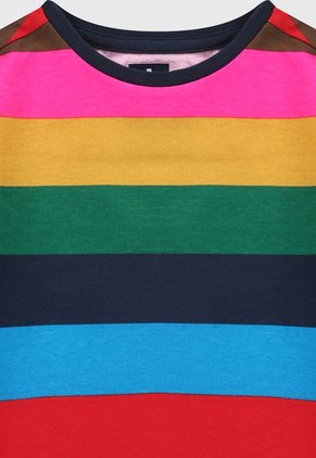 Camiseta Manga Larga Multicolor GAP Kids