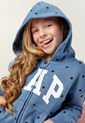Hoodie Azul-Blanco GAP Kids de GAP