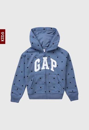 Hoodie Azul-Blanco GAP Kids