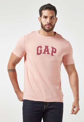 Camiseta x3 Celeste-Blanco-Palo Rosa GAP