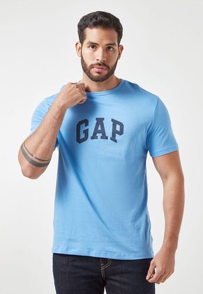 Camiseta x3 Celeste-Blanco-Palo Rosa GAP