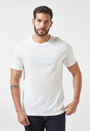 Camiseta x3 Celeste-Blanco-Palo Rosa GAP