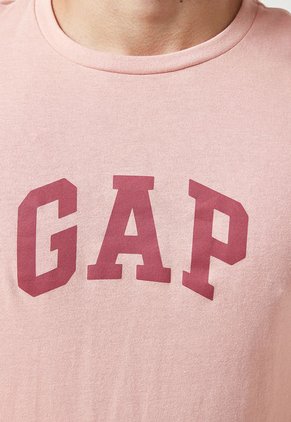 Camiseta x3 Celeste-Blanco-Palo Rosa GAP