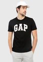 Camiseta Negro-Blanco GAP de GAP